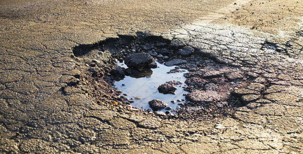 Potholes – Britain’s nuisance