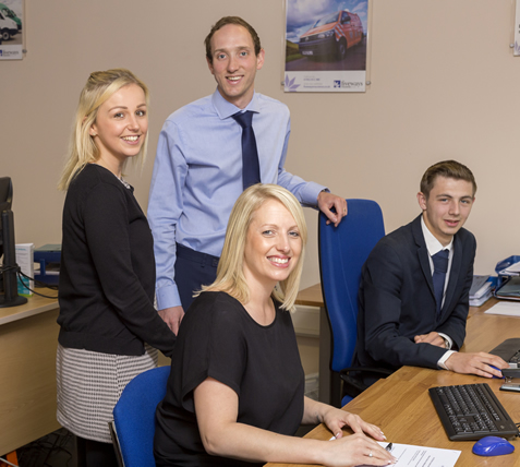 Fiveways Insurance employees at work